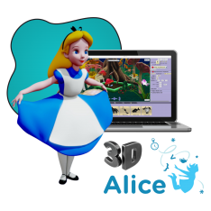 Alice 3d - КИБЕРшкола программирования для детей, компьютерные курсы для школьников, начинающих и подростков - KIBERone г. Мирный