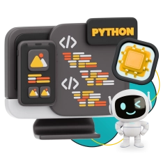 Мой первый сайт с мозгами: Python + AI - КИБЕРшкола программирования для детей, компьютерные курсы для школьников, начинающих и подростков - KIBERone г. Мирный