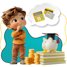 Финансовый интеллект вместе KIBERone - КИБЕРшкола программирования для детей, компьютерные курсы для школьников, начинающих и подростков - KIBERone г. Мирный