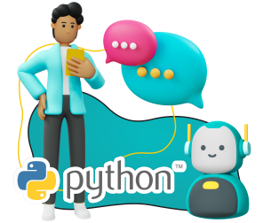 Умный чат-бот на Python - Школа программирования для детей, компьютерные курсы для школьников, начинающих и подростков - KIBERone г. Мирный